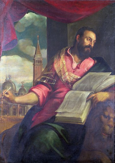 St. Mark by Palma Il Giovane